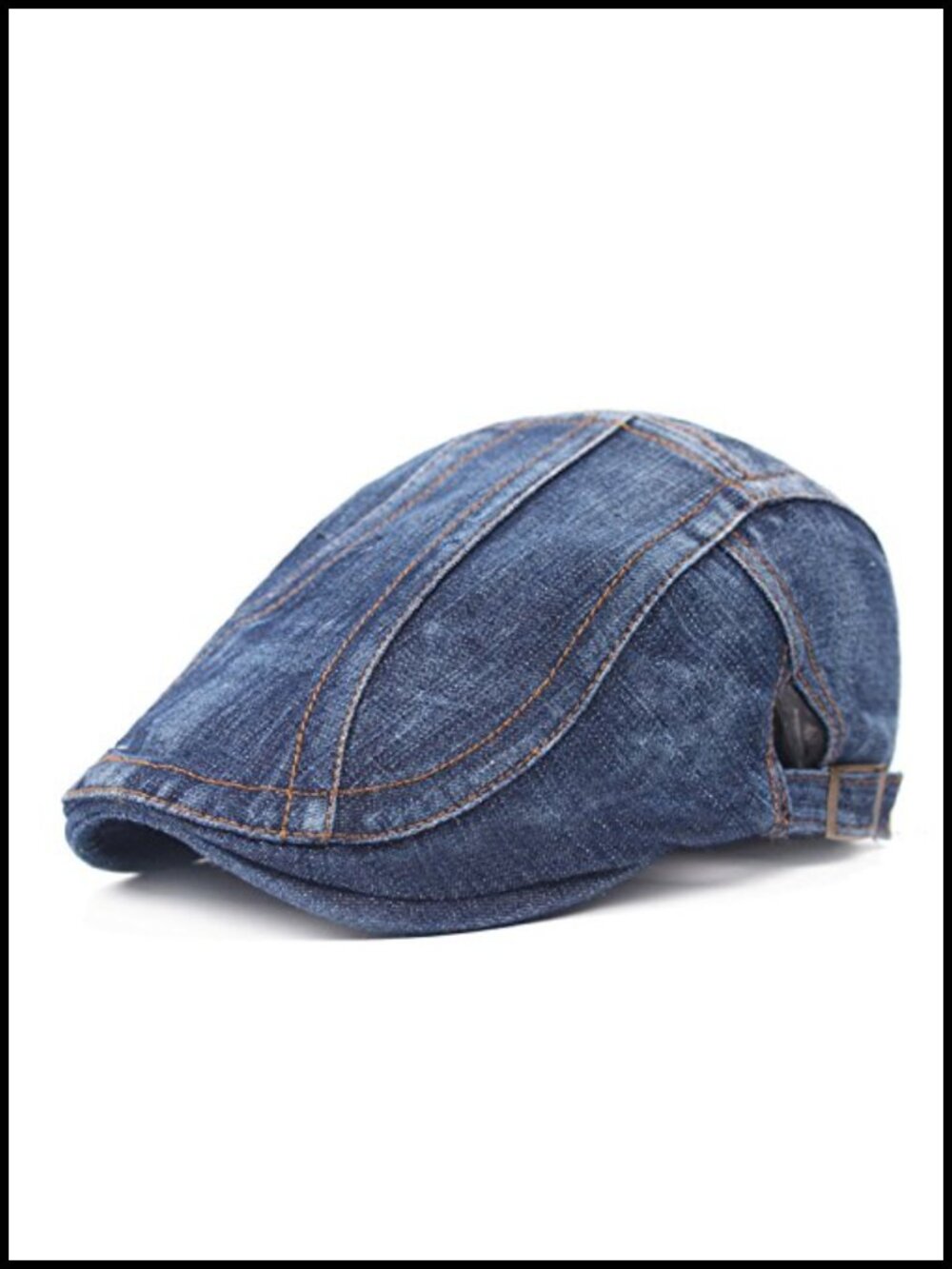 Denim Newsboy Ivy Gatsby Cabbie Cap Adjustable Unisex